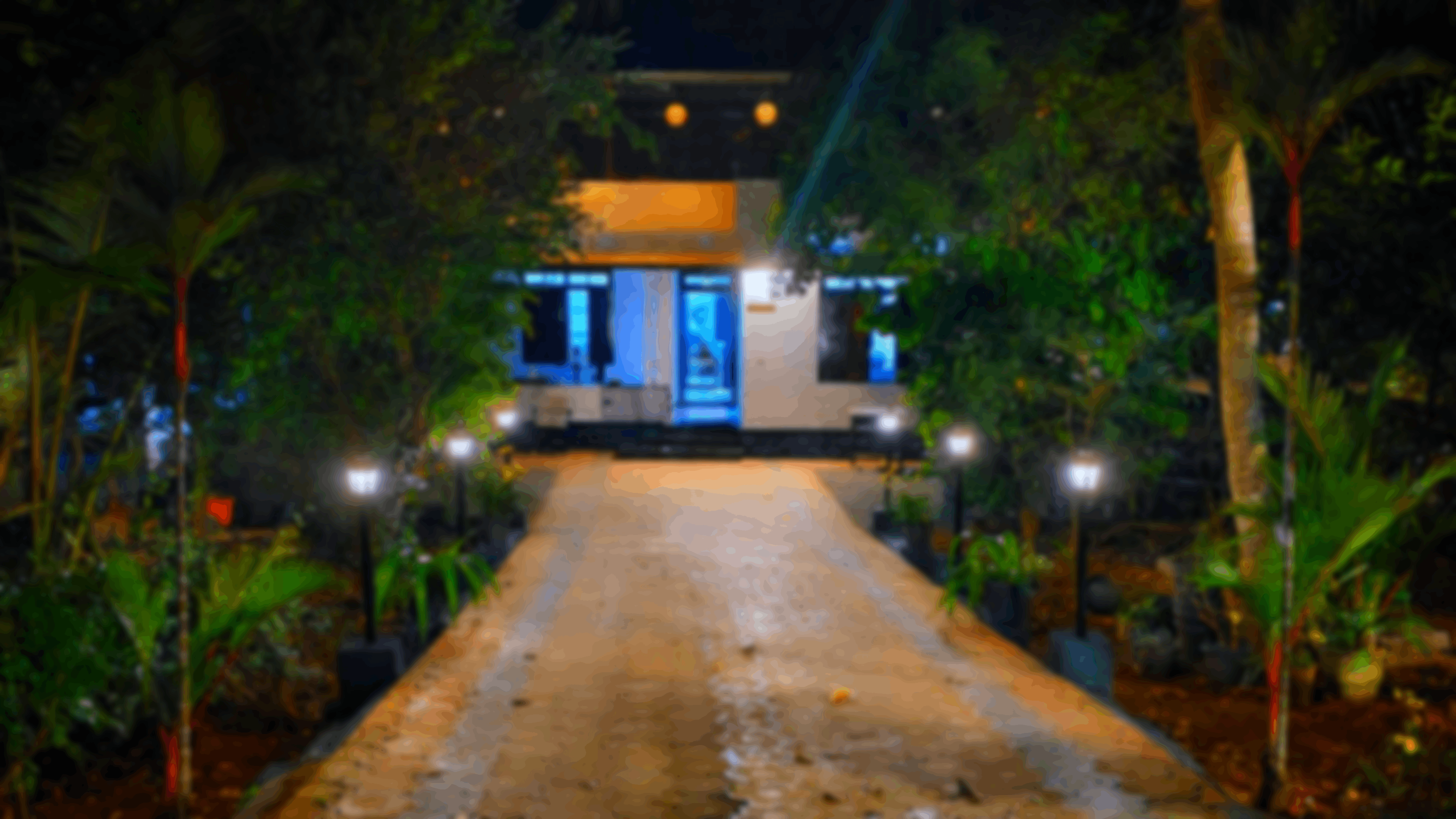 Private Pool Villa in Trivandrum Entrance